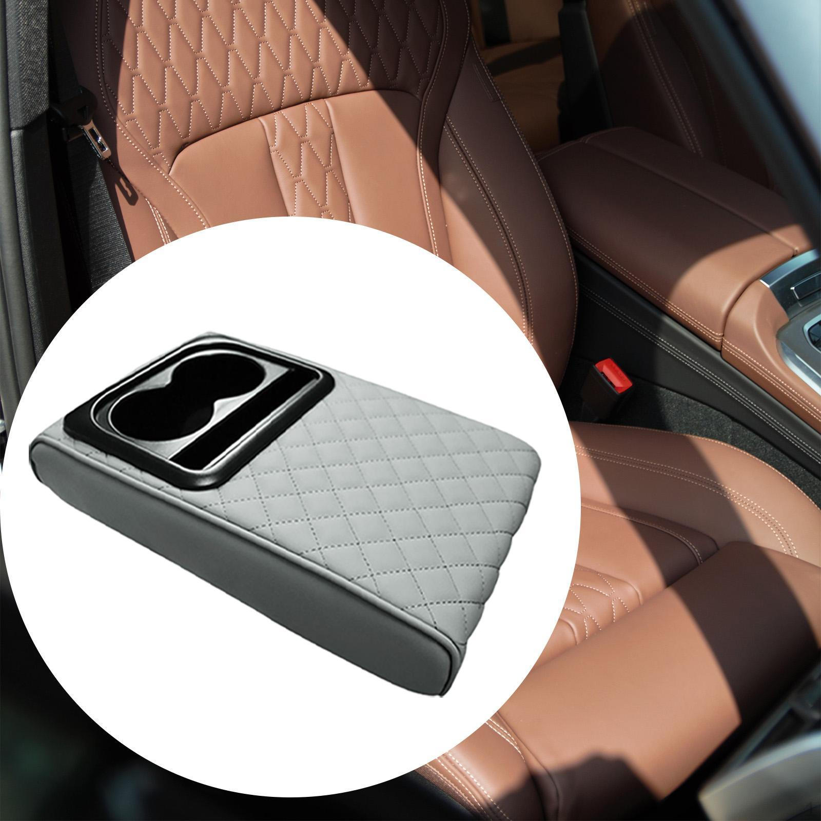 

Подушка для центральной консоли автомобиля, подлокотник, многофункциональный коврик для поддержки локтей, ящик для хранения вещей в подлокотнике