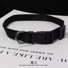 Cyberpunk Taktische Schnalle Choker mit Leine Halskette für Damen Herren Streetwear