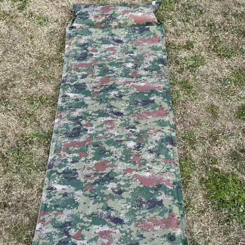 

Camouflage Self-Inflating Sleeping Pad with Pillow