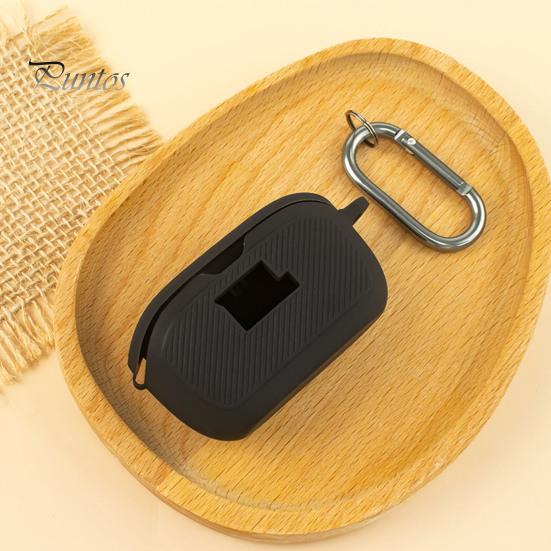 Silikon-Schutzhülle für JBL Vibe Buds, sturzsicher, stoßfest, staubdicht, Ladeloch-Design, tragbare Aufbewahrungstasche