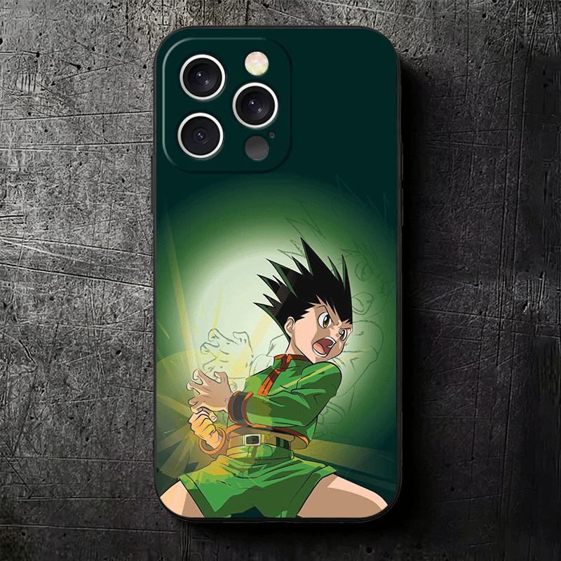 Hunter X-Hunters Gon Soft Phone Case for iPhone 16 16E 17 Air 15 Pro Max 14 Plus 13 Mini 11 12 7 Black Cover Back Shell