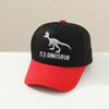 Children's Dinosaur Baseball Cap - Boys' And Girls' Embroidered Multi-color Baseball Cap For Spring And Autumn 