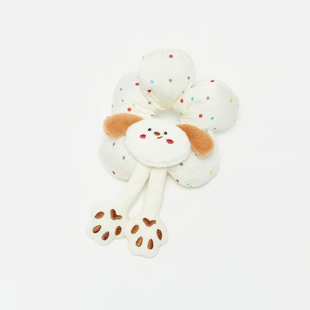 Cloth Animal Butt Hair Rope Cartoon Bun Rubber Bands Cotton Filled Scrunchies  Amusement Park