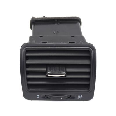 Čierna predná palubná doska Centrálny ventilačný otvor pre Jetta Golf Rabbit MK5 Nahrádza 1K0819703B
