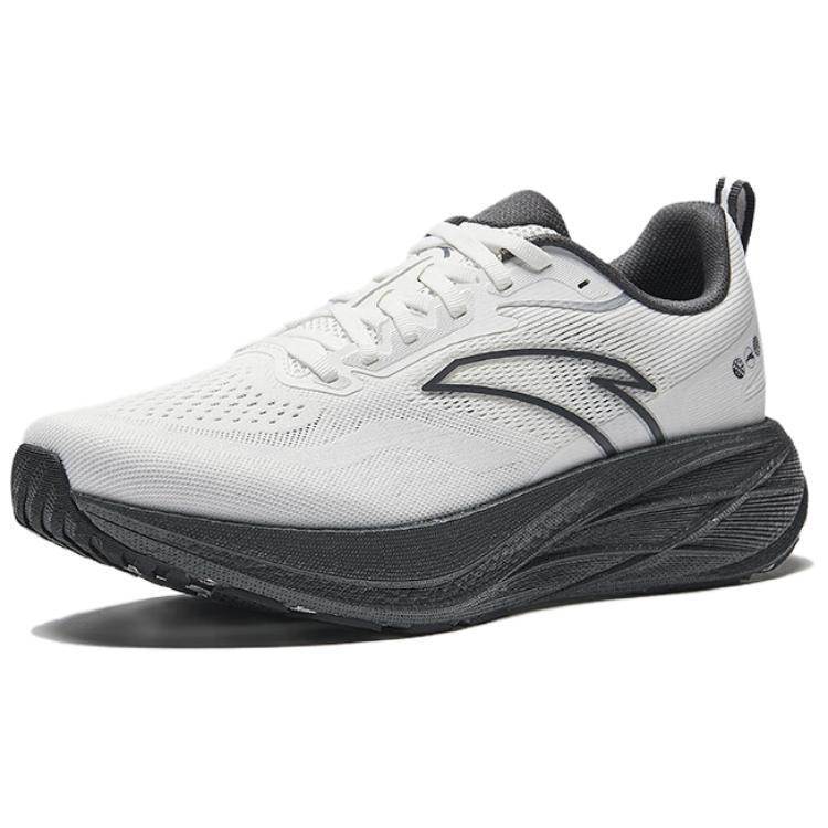 Anta Running Shoes Comfortable Versatile Durable Breathable Low Top Casual Men Sneakers White Gray 112525558-7