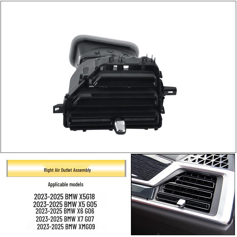 BMW X5/X6/X7 Air Vent Repair Kit: Adjustment Knob Shaft & Panel Frame
