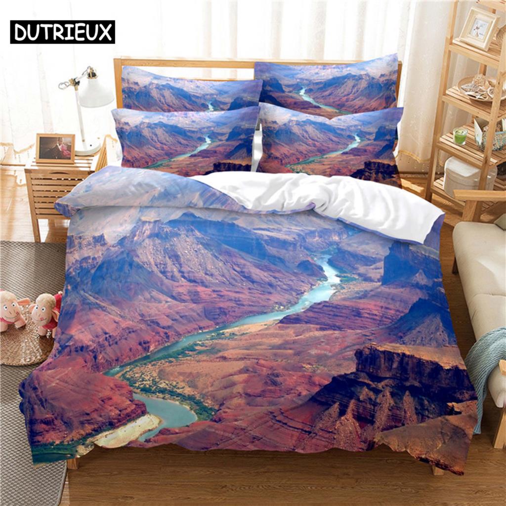 Beautiful Scenery Bedding Set Duvet Cover Set 3d Bedding Digital Printing Bed Linen Queen Size Bedding Set Fashion Design