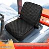 Universal Winter Plush Forklift Seat Cushion Cover - Full Wrap.
