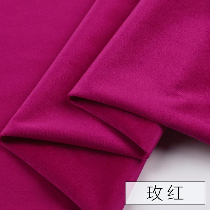 Thickened Velvet Fabrics By the Meter With Design Glitter Velvet Fabric Per Meter Soft Black Blue White Green