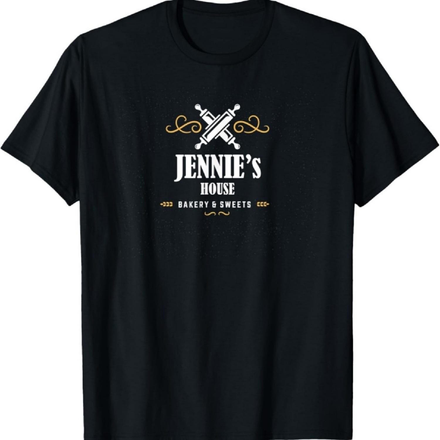 

Baking Love JENNIE s BAKERY Family Name Gift T-Shirt S