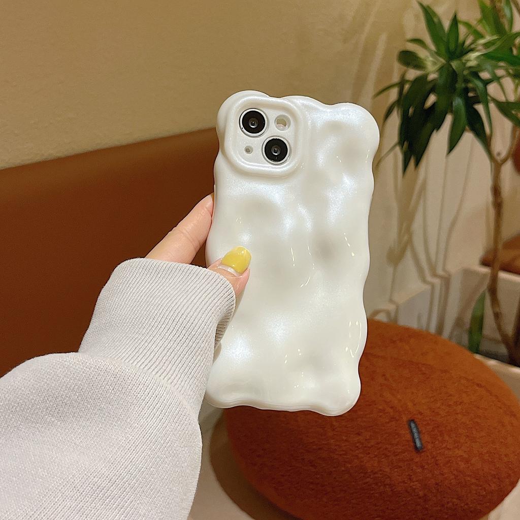 ins simple solid color macaron suitable for iPhone16Pro max mobile phone case Apple 17 new 14 soft case 15