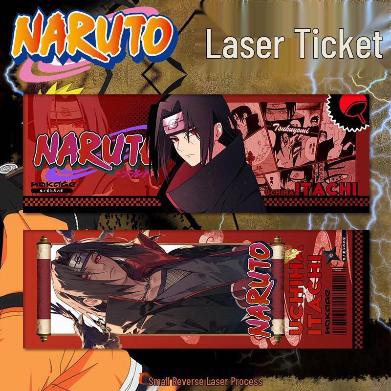 Naruto Double-Sided Bookmark: Minato, Gaara, Itachi, Sasuke, Madara, Obito