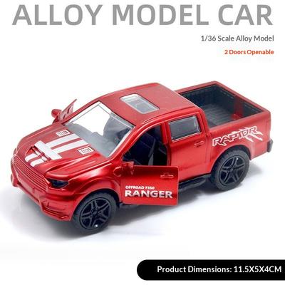 Off-Road Vehicle Alloy Simulation Small Truck With Openable Door, Car Model, Children'S Toys, Gifts, Decorations Cake Ornaments