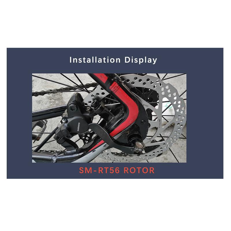 DEORE SM RT56 160MM 180MM 6-bolt brake rotor, suitable for mountain bike disc brake rotor bicycle parts