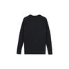Jordan Dri-Fit Logo Print Crew Neck Sports Pullover Long Sleeve T-Shirt Men Tops Black DC9740-010