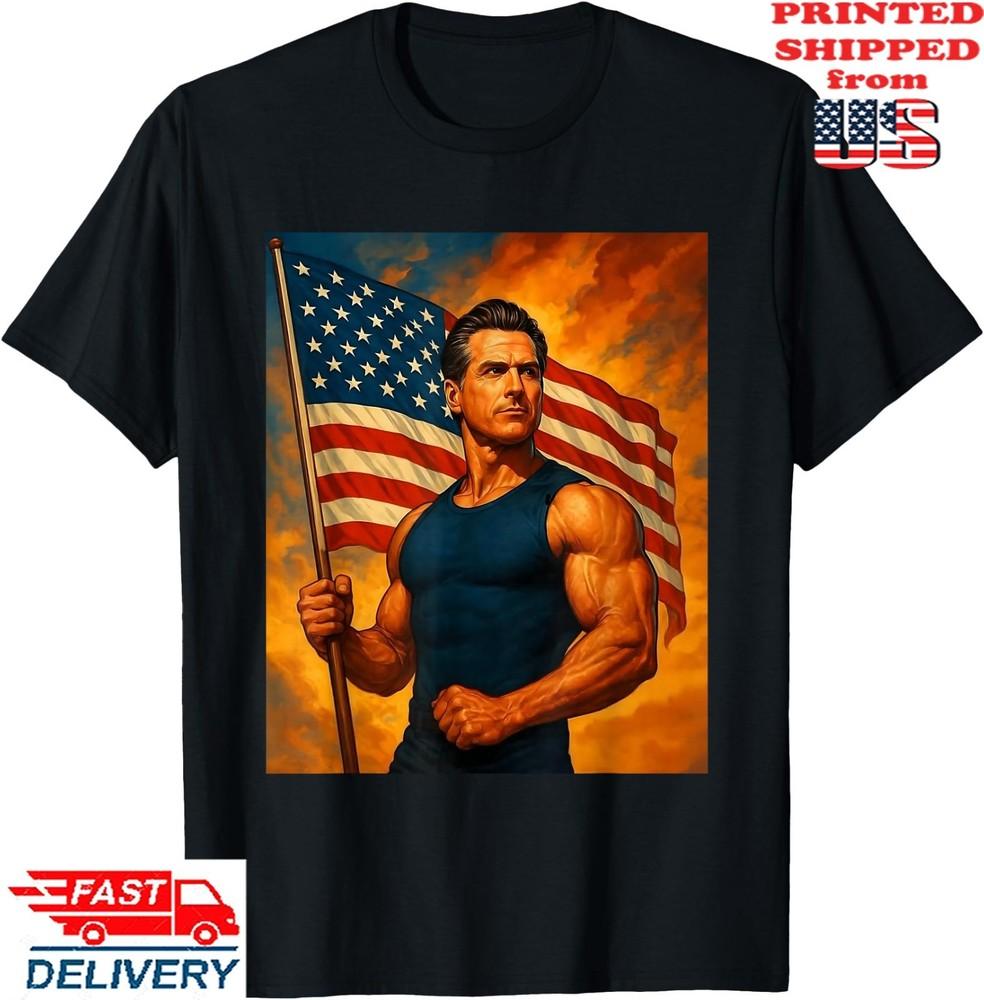 Gavin Newsom Meme T-Shirt, Unisex Tee Unisex T-Shirt S
