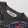 T-shirt Oversize Estiva da Uomo 2026, Stampa Gemella Bandito Gesù Gotica Street Manica Corta con Strass Lettera Santa
