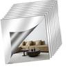 1pc Self Adhesive Acrylic Mirror Sheet Shatterproof 1.6mm Thick Non Glass Mirror Stickers Simple DIY Craft