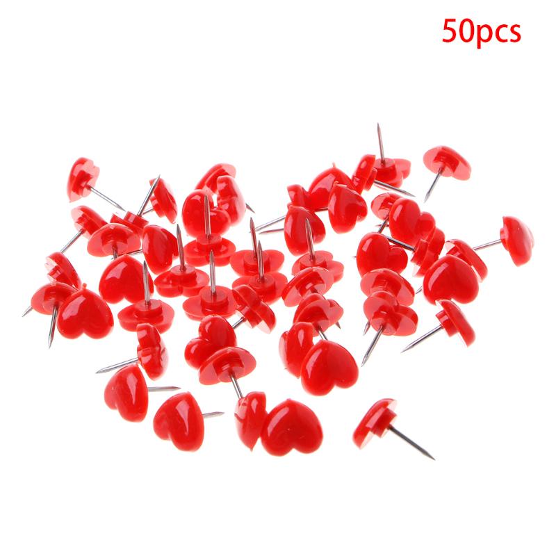 100 Herzförmige Pinnnadeln – Schwarz, Aus Kunststoff & Edelstahl, Für Pinnwand, Büro & Deko, 1,2 Cm