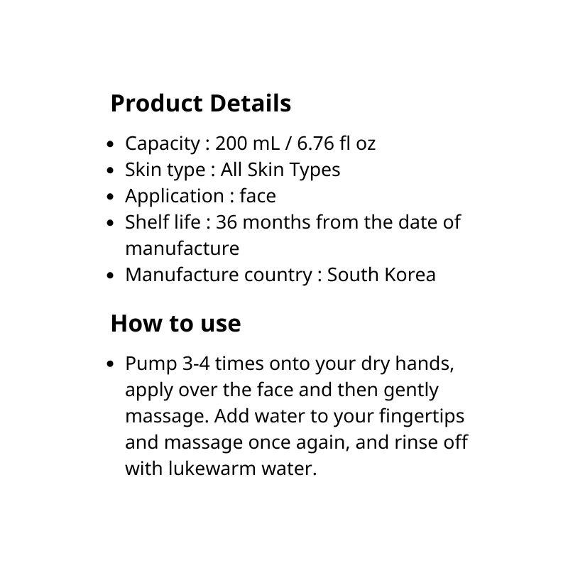 HOLITUAL Redefining Cleansing Milk 200 mL / 6.76 Fl Oz