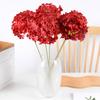 Real Touch Konstgjord Hortensia Blomma 27" Stor Falsk Silkeshortensia med Lång Stjälk för Vas Bröllopsfest Centerpiece Hem Bordsdekoration