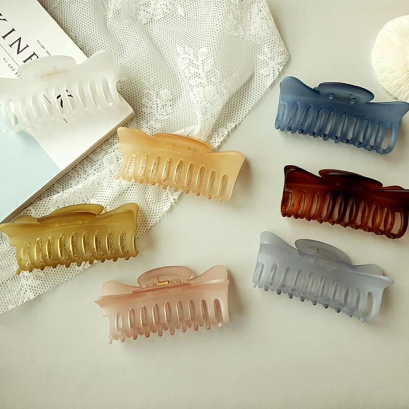 Women s Daily Updo Big Size Hair Clip A29696_Brown