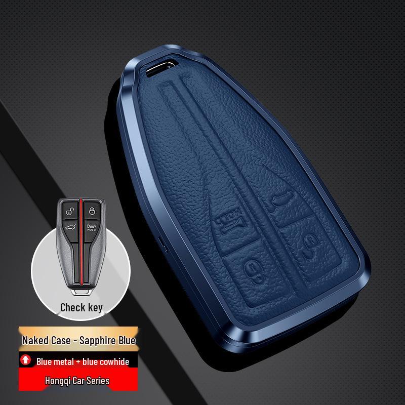 Premium Key Case for Hongqi HS5, HS7, H9, H5 Models