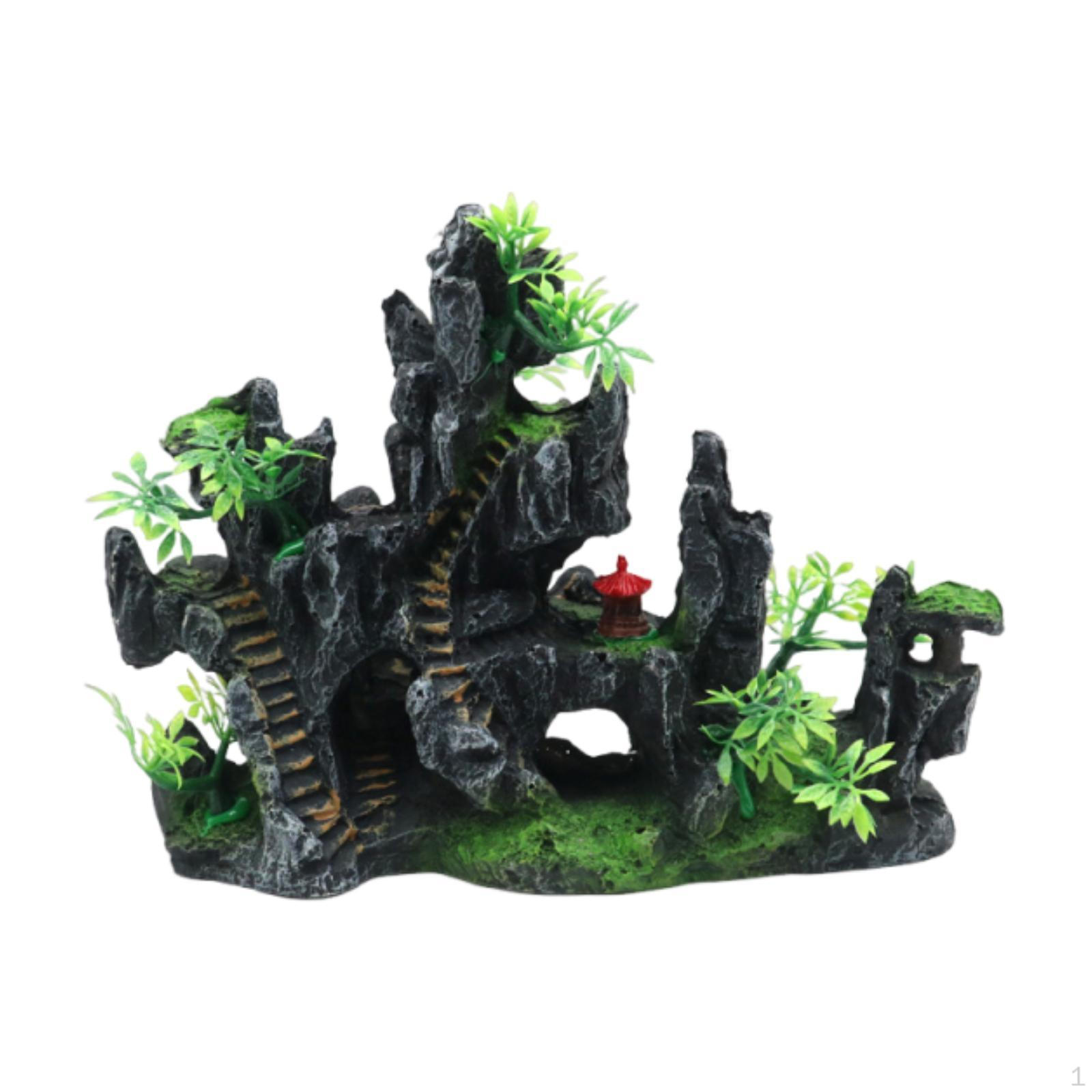 

Aquarium Decoration Rockery,Fish Tank Decoration,Landscaping Accessories,Resin Fish Landscape
