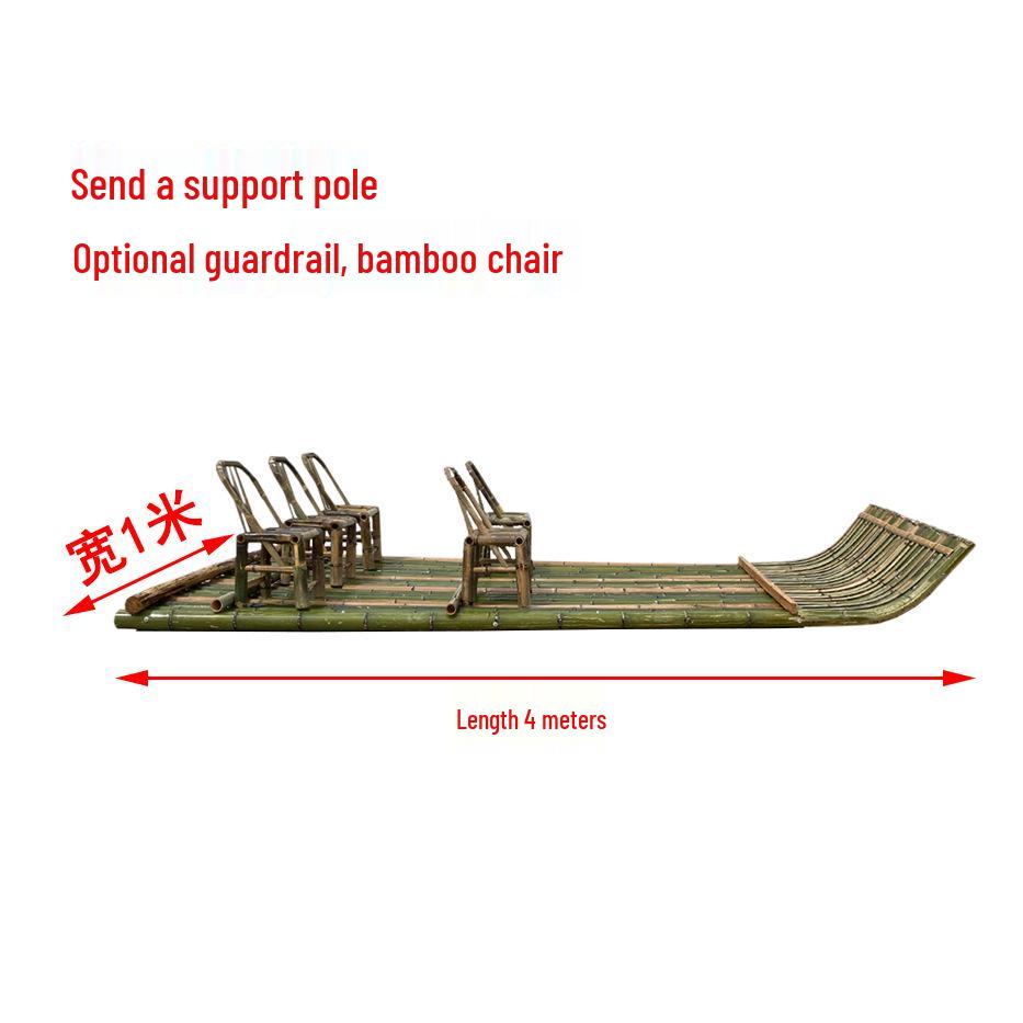 Verdicktes aufblasbares Bambusfloß Kajak zum Angeln und Rafting