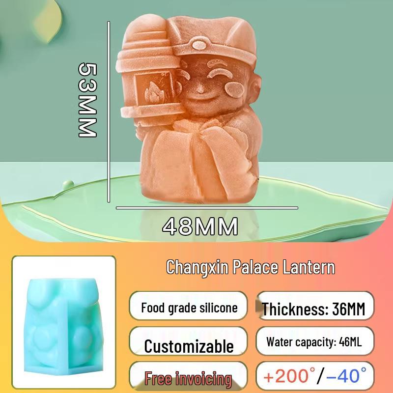 Crocodile-Shaped Silicone Ice Cube Tray for Whiskey – Large, Food-Grade, Cartoon Design