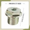 Brushcutter Screw Plug,4119-713-6500 Lawn Mower Accessories Patio House Easy to Install 4119 713