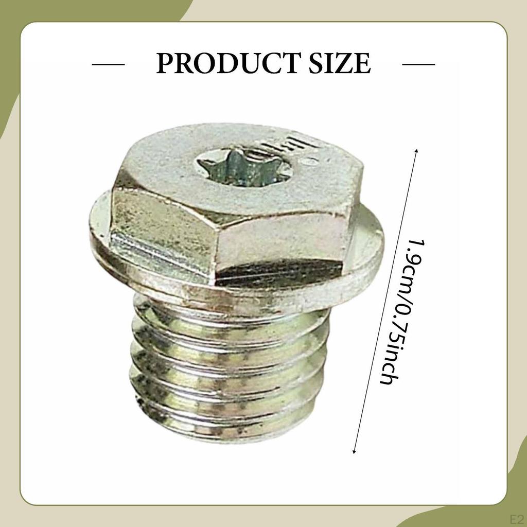 Brushcutter Screw Plug,4119-713-6500 Lawn Mower Accessories Patio House Easy to Install 4119 713