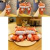 Creative Plush Fox Keychain For Lovers Adorable And Fluffy Car Charm For Gifts