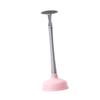 Toilet Plunger Rubber Plastic Strong Suction Efficient Toilet Drain Plunger for Bathroom