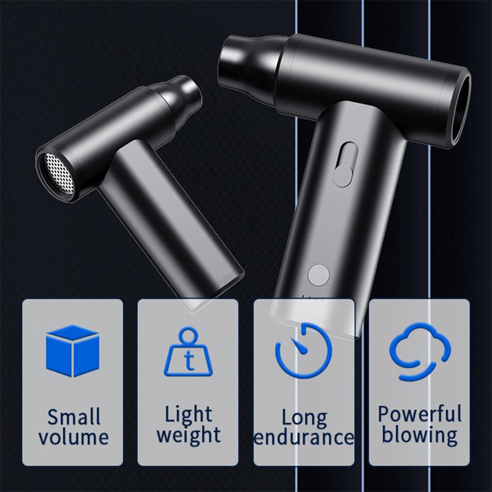 Wireless Type-C Rechargeable Air Duster Powerful Compressed Air Blower Applicable To Computers Keyboard Sofa and Car 110000PRM