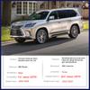 Fit for Lexus LX570 J200 LX450d 2016~ Chrome Smart Door Handle Cover Car Exterior Decorate Accessories Protective Stickers