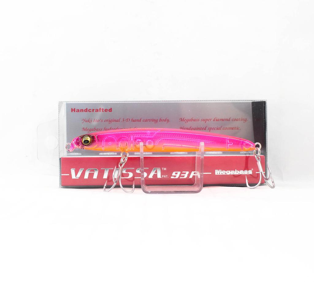 Leurre Megabass Vatissa 93F Flottant - 93mm, 6g, Hochet - Naminohana (9109)