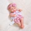 30cm Silicone Reborn Baby Doll - Soft Sleep Companion & Child Role-Playing Toy