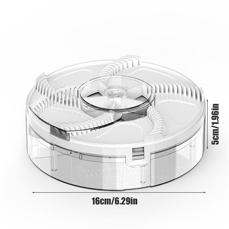 Trappola per mosche elettrica 1200mAh USB ricaricabile automatico pigliamosche rotazione di sicurezza dispositivo di cattura parassiti silenzioso rifiuto di insetti per interni