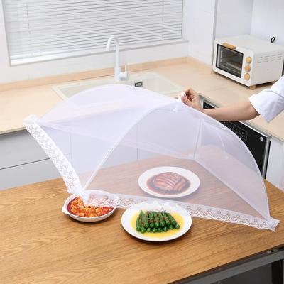 Food Cover Mesh Dome 40x60 Cm Foldable Kitchen Mesh Food Tent Mesh Screen Food Protector for Indoor Outdoor Use
