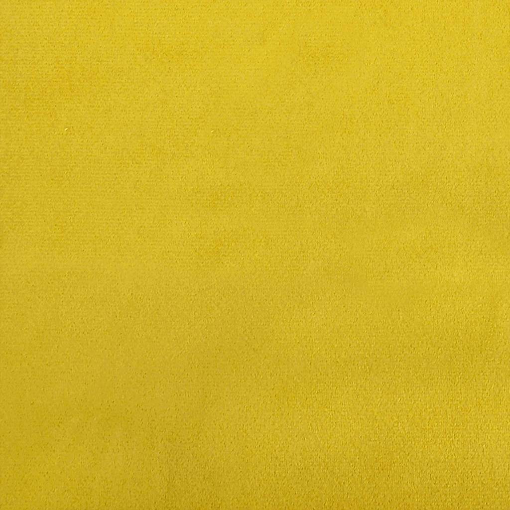 Sofa Cushions 2 Pcs Yellow 200 X 40 Cm Cord Fabric