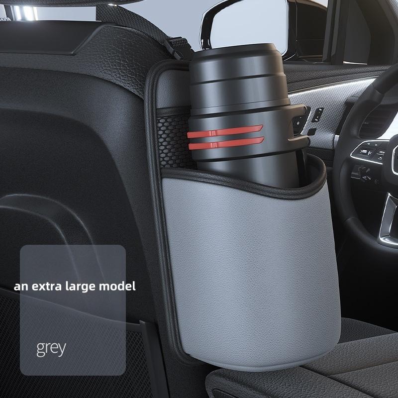 For Car Seat Cup Holder Large Water Bottle Holder Cup Holder Car Insulated Cup Organizer Multifunctional Drawer Storage Bag