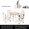 Portable Outdoor Folding Table and Chair Set