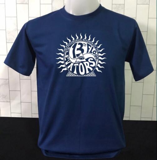 

13th Floor Elevators T Shirt Navy Music Psychedelic Sounds Acid Rock New GT001 M
