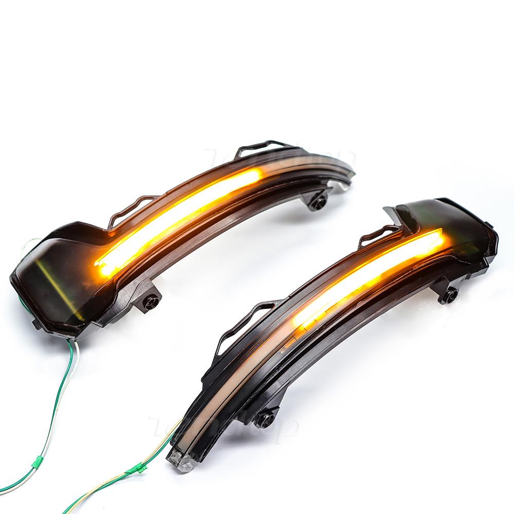 LED Mirror Blinker Dynamic Turn Signal Indicators Lights for VW Tiguan MK2 Touareg MK3 Sequential Indicators Lamps