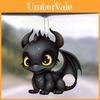 Adorable Black Dragon Acrylic Hanging Ornament For Car Interior Decoration