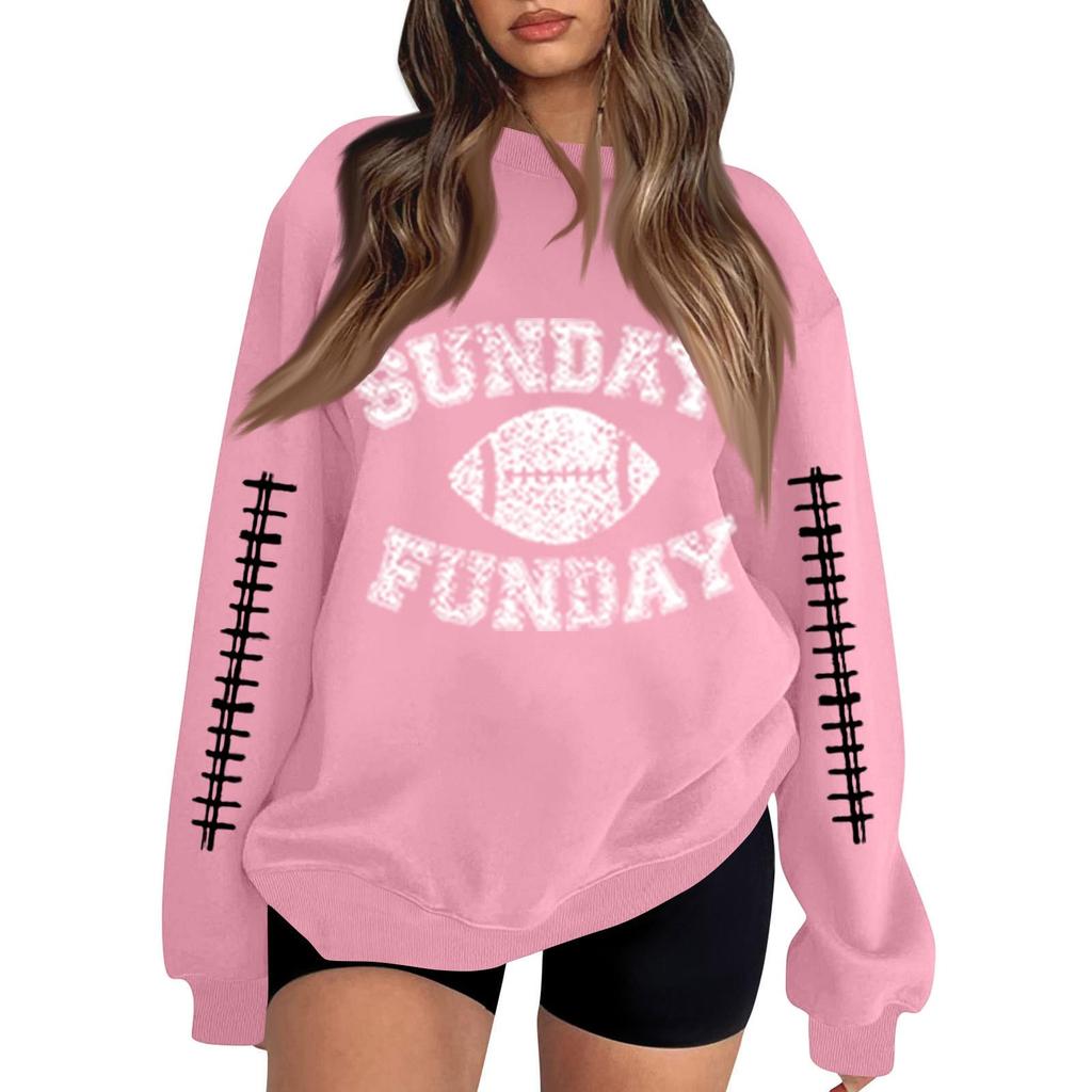 Unisex Lightweight Long Sleeve Neck Printed Pullover Sweatshirt