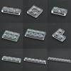 Bulk Montering Partikkel MOC Byggekloss 1x2 2x2 2x4 Gjennomsiktig Tynn Figurer Klosse Tilbehør Leke Leduo 3023 3022