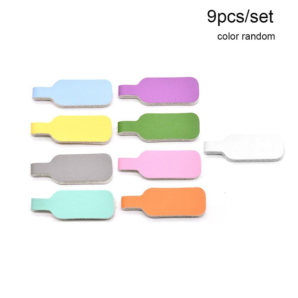9/18/27/36pcs Portable Colored Cable Ties Reusable Releasable Cable Labels Writable Wire Management Tool