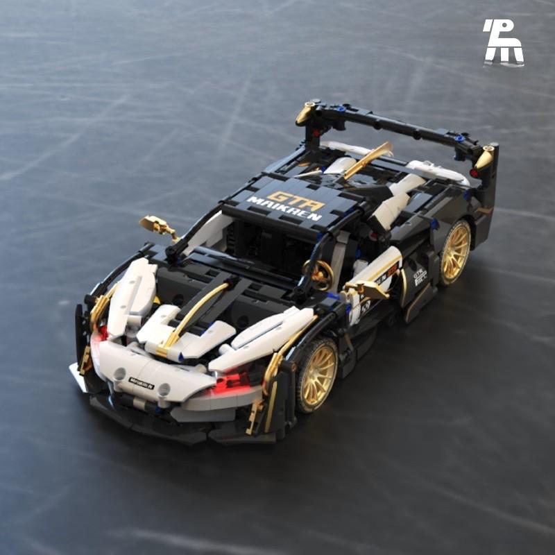 Building Supercar Model Blocks Remote Control Toy Car For Collectors